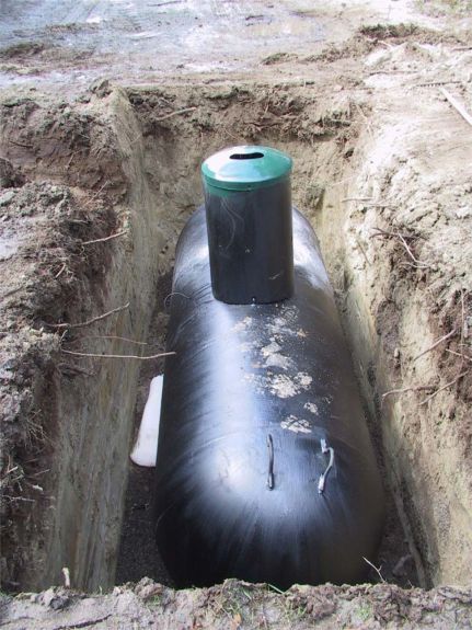 500 gal propane tank