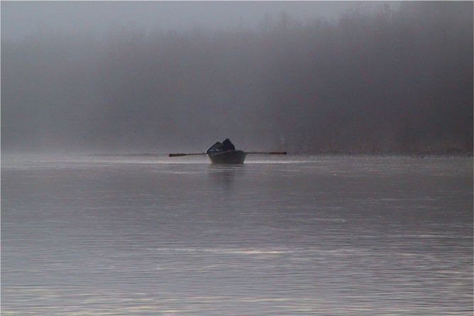 Boat in the Mist