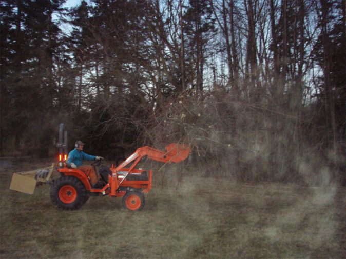 To the burn pile
